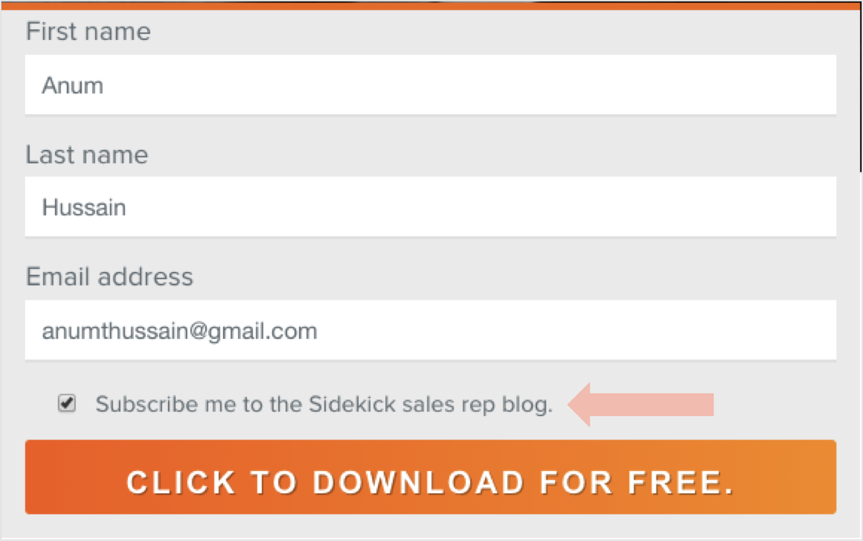 subscribe-to-blog-through-lead-generation-forms-sidekick-content