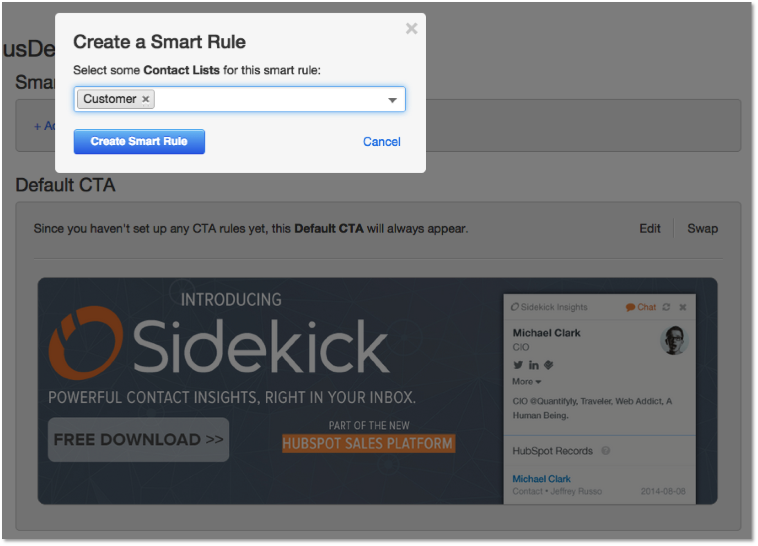 sidekick-hubspot-smart-cta-anum-hussain-presentations